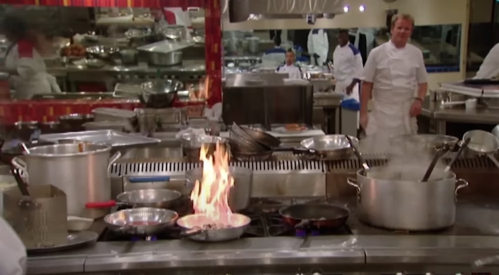 How do you get on hell's kitchen?